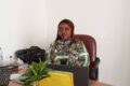 La directrice générale de la Protection de la veuve et de l'orphelin lors de son allocution, le 23 juin 2026 au ministère des Affaires sociales à Libreville. © GabonReview