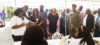 Le ministre de la Justice, Augustin Emane, le président de l’Assemblée nationale, Michel Régis Onanga M. Ndiaye, la gouverneure de l’Ogooué-Maritime, Françoise Assengone Obame, et les autres officiels assistants aux opérations. © D.R.