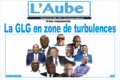 La une de l’hebdomadaire L’Aube sur les intrigues à la Grande Loge du Gabon. (Reformatée par GabonReview). © D.R.