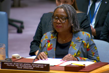 Martha Pobee, sous-secrétaire générale Martha Pobee, le 9 juin 2026, lors de son devant le Conseil de sécurité sur la situation en Afrique centrale et les activités du Bureau des Nations Unies pour l'Afrique centrale (UNOCA). © un.org
