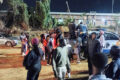 Le ministre de la Justice, Garde des Sceaux, Augustin Emane, sur le terrain dans le Grand Libreville, aux côtés des représentants du Parquet et de la Préfecture de police. © D.R.