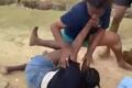 Les deux protagonistes pendant l'altercation. © Capture d’écran/Facebook