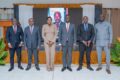 Responsables de Sika Finance et autorités gabonaises, le 4 juin 2026 à Libreville. © D.R.