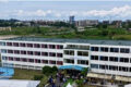 Une vue du campus universitaire à l’UOB. © D.R.