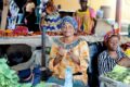 Des commerçantes dans un marché du Gabon. © Wabouna