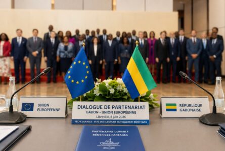 Après la dénonciation de l'accord, le Gabon et l'UE ouvrent le chantier d'un nouveau partenariat sur la pêche. © GabonReview/Illustration IA