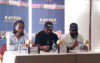 Les organisateurs face à la presse, le 6 juin 2026 à Akanda. © GabonReview