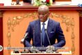 Le président de la République, Brice Clotaire Oligui Nguema, face au Parlement, le 15 juin 2026, à Libreville. © GabonReview (Capture d’écran)