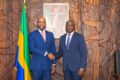 Le secrétaire général de la ZLECAf, Wamkele Mene, et le vice-président du gouvernement, Hermann Immongault, a reçu ce jeudi 18 juin 2026, à Libreville. © Communication VPG