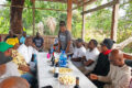 Léon Ababé lors de son allocation. © GabonReview