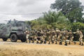 Les Forces armées gabonaises en pleine opération lors de l’opération Kalding 2026 à Lambaréné. © AGP