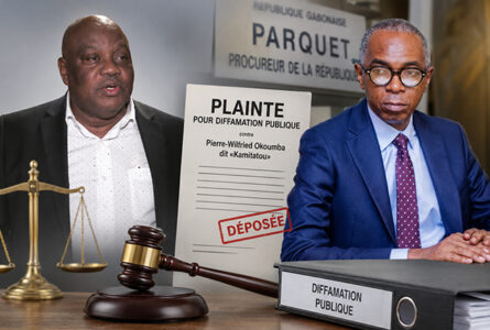 «Monsieur Jean Gaspard Ntoutoume Ayi entend, par cette action, faire valoir ses droits dans le strict respect des voies légales et judiciaires» (Illustration IA). © GabonReview