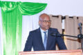 Le ministre Maurice Ntossui Allogo, ouvrant les travaux de l’atelier, le 20 juillet 2026 à Libreville. © GabonReview