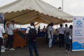 Une vue des stands à la dernière journée des JSIRT 2026, le 19 juillet à Libreville. © GabonReview