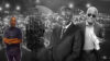 Journaliste gabonais et correspondant de la VOA, Ismaël Obiang Nze (à gauche) dit adieu à ses deux frères de plume, Idriss Fall et Jérémie Gustave Nzamba, arrachés au journalisme africain à deux jours d'intervalle. © GabonReview (montage)