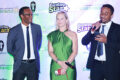 La nutritionniste canadienne Claudia Lemay, Jonathan et Sébastien Ayimambenwe les cofondateurs, le 8 juillet 2026. © GabonReview