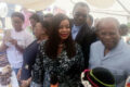 La ministre Zenaba Gninga Chaning visitant les stands, le 4 juillet 2026. © D.R.
