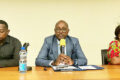 Le maire du 2e arrondissement de Libreville, Richard Obiang Ava face aux opérateurs
économiques, le 27 juillet 2026. © D.R.