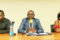 Le maire du 2e arrondissement de Libreville, Richard Obiang Ava face aux opérateurs
économiques, le 27 juillet 2026. © D.R.