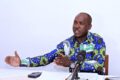 Le leader de la société civile, Man Mambondou, lors de son point de restitution, le 28 juillet 2026 à Port-Gentil. © GabonReview
