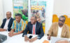Les organisateurs du Campus Mbongi déclinant le programme de cet évènement, le 27 juillet 2026 à Libreville. © GabonReview