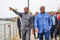 Le président Oligui Nguema et son homologue congolais sur le site de la Baie des Rois, le 24 juillet 2026 à Libreville. © Communication présidentielle