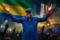 Brice Clotaire Oligui Nguema. Une heure de questions-réponses avec la diaspora est inscrite au programme de la rencontre parisienne. (Visuel extrait de l'affiche du Grand concert organisé par la diaspora gabonaise de France). © Gabondailynews / GabonReview