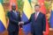 Oligui Nguema et Xi Jinping, en septembre 2024, en Chine. © Communication présidentielle