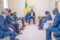 L’instantané des échanges avec les responsables du Consortium Omega, le 20 juillet 2026 à Paris. © Communication présidentielle 