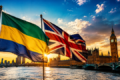Entre Libreville et Londres, un corridor économique en construction. © Gabonreview (illustration générée par IA)