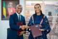 Photo à l’issue de la signature du Plan de travail annuel 2026-2027, entre l’Unicef et le ministère de tutelle. © D.R.