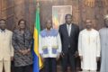 ‎Photo de famille à l'issue de la rencontre, le 12 juillet 2026, à Libreville. © Com. VPG
