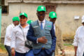 ‎Le DG de l'Agasa et son équipe sur le terrain. © Agasa