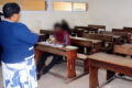 La ministre Camélia Ntoutoume Leclercq face aux candidats. © AGP