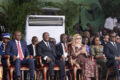 Le président Oligui Nguema présent aux festivités de l’indépendance de Cote d’Ivoire en 2025. © D.R.