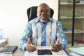 Le président de la Linafp, Brice Mbika Ndjambou. © L'Union