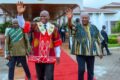 Oligui Nguema et John Dramani Mahama, le 28 juillet, à Accra. © Com. présidentielle du Ghana