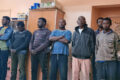 Les ressortissants angolais interpellés pour pêche illégale. © L'Union