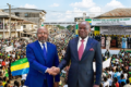 À Makokou, la «Libération» se célèbre. À Libreville, Bilie-By-Nze reste en prison : le 30 août 2026 pourrait-il aussi changer son horizon judiciaire ? © GabonReview (montage)