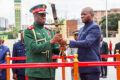 Le président Brice Clotaire Oligui Nguema et le Général de Division Horta Inta-A Na Man lors de la rencontre à Libreville, le 18 août 2026. © Communication présidentielle