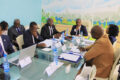 Vue de quelques participants à la 45ᵉ session ordinaire du Comité de gestion de la Délégation aux activités aéronautiques nationales du Gabon (AAN-GA) de l’Asecna placée sous la présidence d’Anatole Kabounou Onkori, Secrétaire général du ministère des Transports. © GabonReview