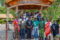 Le ministre du Tourisme Durable et de l’Artisanat, Pr Marcelle Ibinga-Itsitsa, immortalisée avec les participants à cette cérémonie. © D.R.