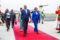 Oligui Nguema accueilli à sa descente d’avion par la ministre d’État ivorienne ; le 4 août 2026. © Communication présidentielle
