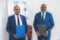 Jean-Jack Mouyabi, le directeur général de l’Élevage, représentant le ministère, et Théophile Boutamba, le directeur général de la CEAG après la signature. © D.R.