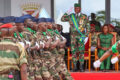 En tenue Sankara, Brice Clotaire Oligui Nguema redevient, l'instant d'une parade, l'un des hommes en uniforme du 30 août. © Facebook
