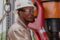 Un employé de ReconAfrica sur un des sites de la compagnie pétrolière canadienne. © D.R.