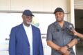 Hervé Patrick Opiangah et l’ambassadeur d’Angola au Gabon, Joaquim do Espirito Santo, le 6 août 2026. © D.R.