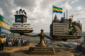 Discours d’un côté, capacités réelles de l’autre. Comme le dit Michel Ongoudou Loundah, «Les Gabonais découvrent ainsi que la souveraineté ne se mesure pas à la vigueur des discours, mais à la solidité des positions». © GabonReview (Illustration générée par IA)