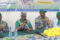 Jean Mathurin Lendi Cheyi, Lucie Daker Akendengué (déléguée provinciale) et Léon Ababé : les hiérarques de l’UDB dans l’Ogooué-Maritime. © GabonReview