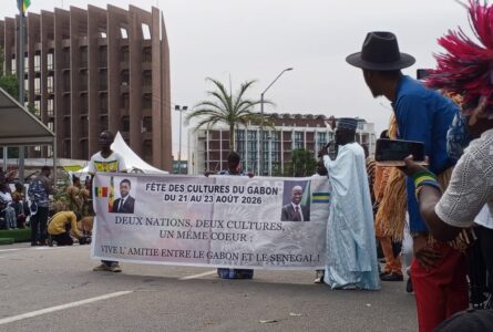 Un moment de la cérémonie de lancement à Libreville. © GabonReview
